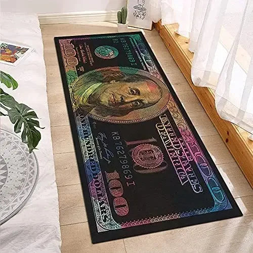 $100 Dollar Bill Money Floor Mat