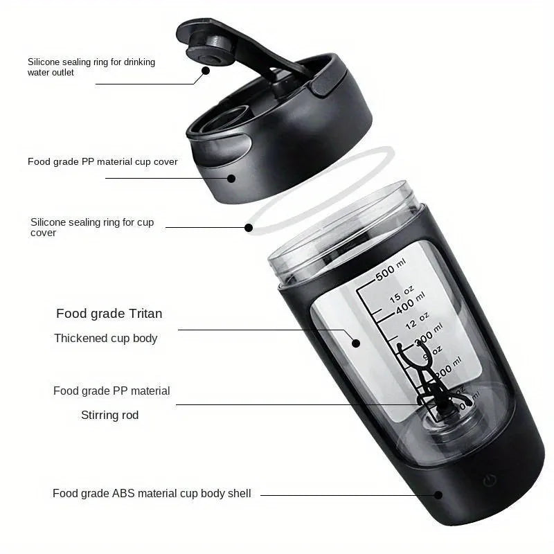 Electric Protein Powder Automatic Shaker Bottle Mixer